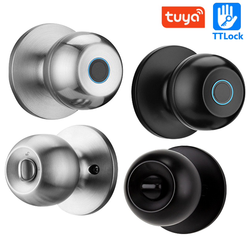 Smart Home Door Lock - Tuya 도어 잠금 장치 스마트 지문