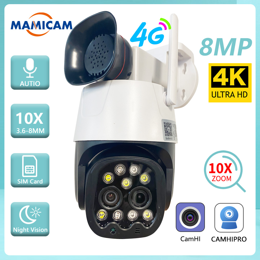 Smart Home Camera Ezviz - IP 카메라 와이파이/4G Sim 카드 야외