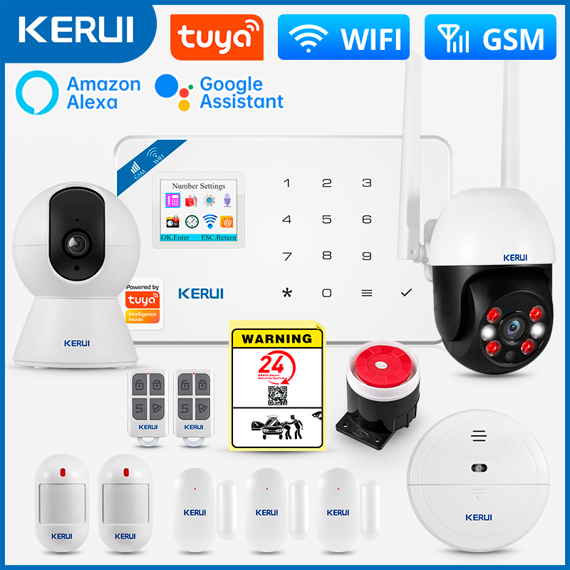 Smart Home Video - KERUI W181 경보 시스템 보안 홈