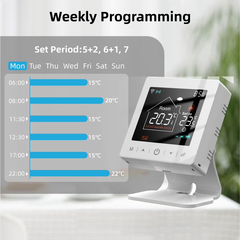 스마트 홈 와이파이 온도조절기 투야 RF 무선 가스 보 - Universal Remote Smart Home 리뷰 및 가격