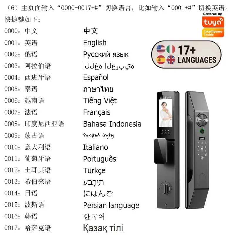 다국어 지원, 얼굴 인식, 비밀번호, 지문 인식 기능이 - Smart Home Door Lock 리뷰 및 가격
