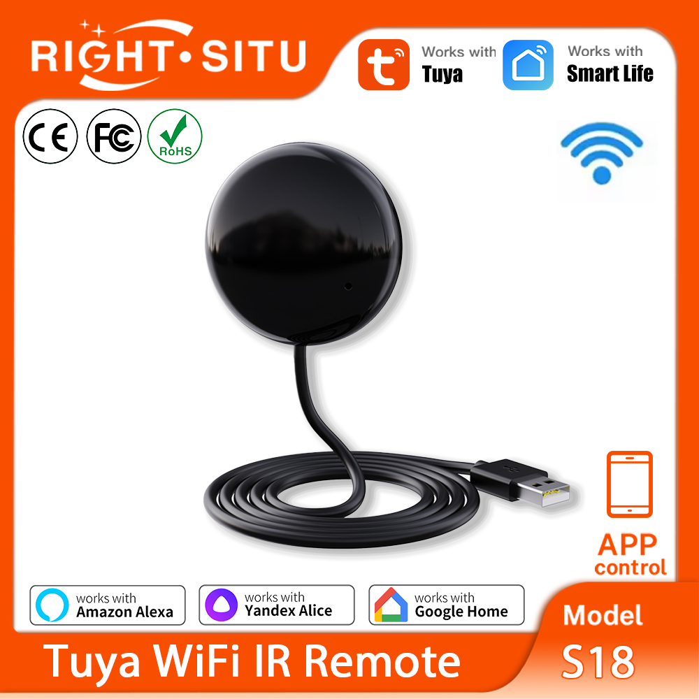 스마트 홈 자동화 원격 제어용 Tuya WiFi IR  - Universal Remote Smart Home 리뷰 및 가격