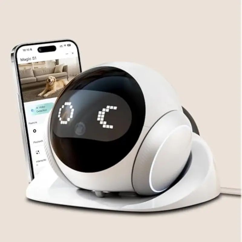 자동 충전 도크, 스마트 앱 제어, 양방향 오디오 및  - Smart Home Video 리뷰 및 가격