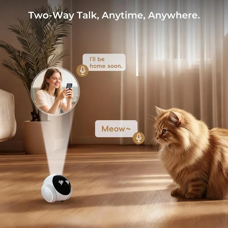 자동 충전 도크, 스마트 앱 제어, 양방향 오디오 및  - Smart Home Video 리뷰 및 가격