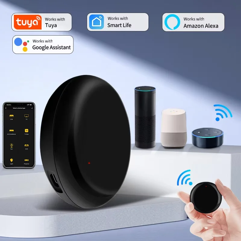 Tuya WiFi 스마트 범용 IR 원격 제어 Alex - Universal Remote Smart Home 리뷰 및 가격