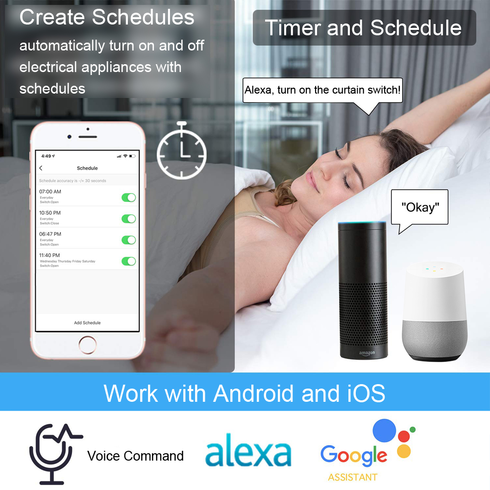 투야 스마트 라이프 EU 와이파이 롤러 셔터 커튼 스위 - Universal Remote Smart Home 리뷰 및 가격