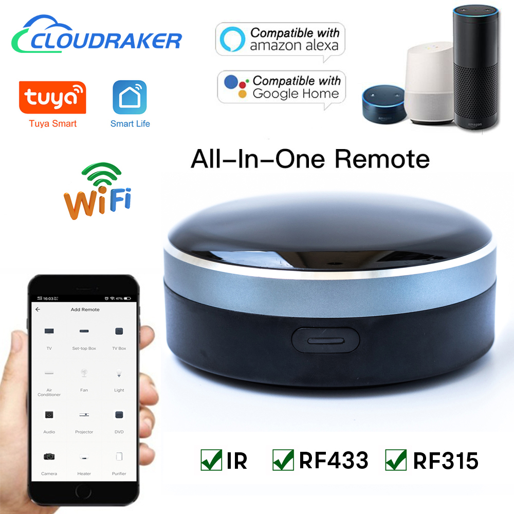 Tuya IR RF 433/315 TV AC 커튼 롤러 - Universal Remote Smart Home 리뷰 및 가격
