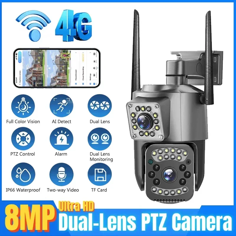 와이파이 IP 카메라, 4K PTZ 듀얼 렌즈 CCTV - Smart Home Camera Ezviz 리뷰 및 가격