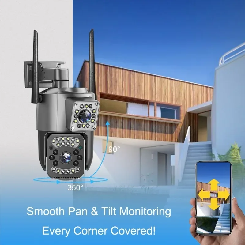와이파이 IP 카메라, 4K PTZ 듀얼 렌즈 CCTV - Smart Home Camera Ezviz 리뷰 및 가격