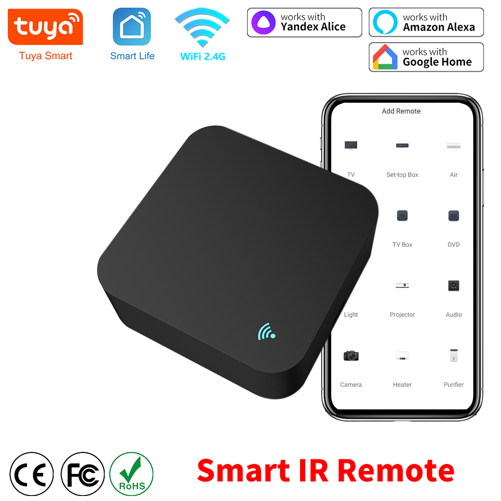 IR 원격 제어 스마트 wifi 범용 적외선 Tuya  - Universal Remote Smart Home 리뷰 및 가격