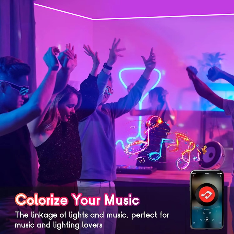 Tuya 스마트 라이프 WiFi LED 네온 라이트 스 - Smart Home Yellow 리뷰 및 가격