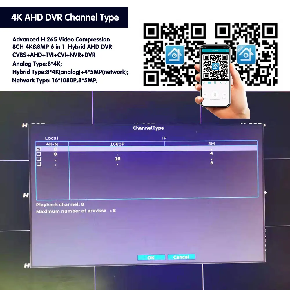 Xmeye 4K 8MP 보안 CCTV DVR 스마트 홈 - Smart Home Microsoft 리뷰 및 가격