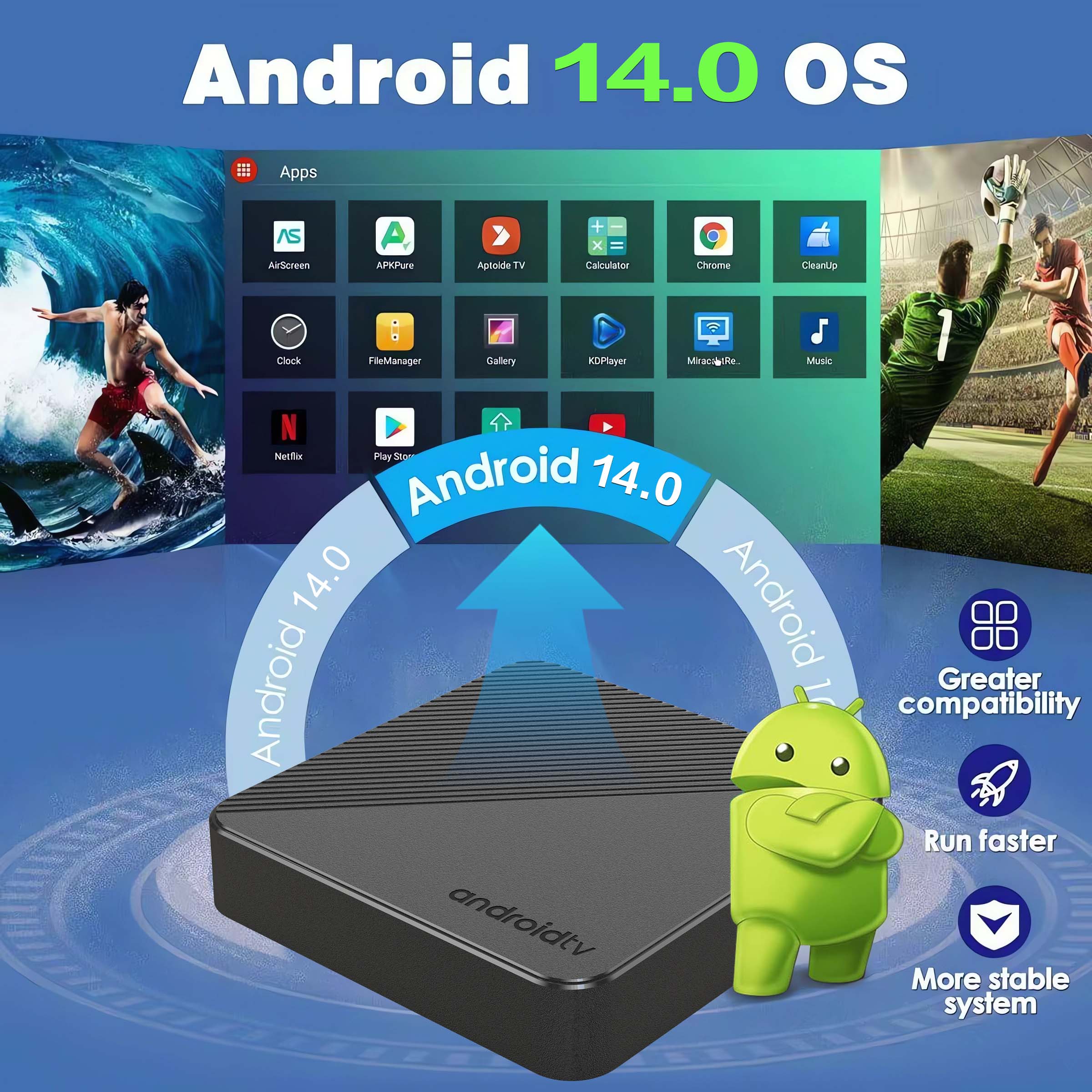 Android14 스마트 홈 시어터 TV 박스 T1S  - Smart Home Plus 리뷰 및 가격