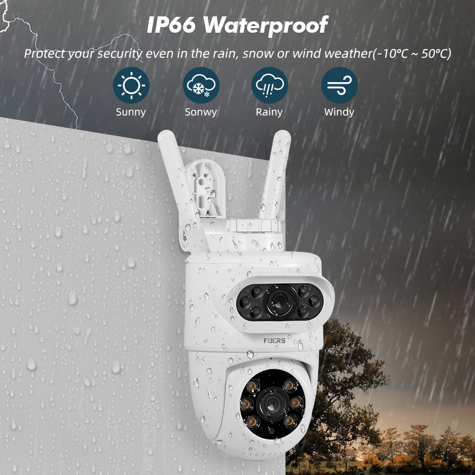 FUERS 5K 10MP 듀얼 렌즈 IP 카메라 Tuy - Smart Home Camera Ezviz 리뷰 및 가격